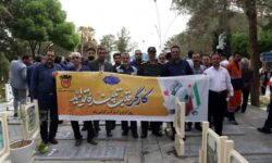 تجدید میثاق جامعه كارگری استان و ذوب‌آهن اصفهان با آرمان‌های شهدا