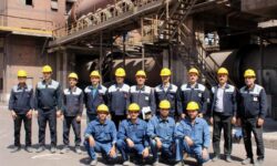 پخت موفق منیزیت در كوره‌ دوار كارگاه پخت دولومیت توسط متخصصان ذوب‌آهن اصفهان