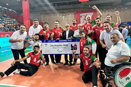نهمین قهرمانی والیبال نشسته ایران در جهان با شکست بوسنی