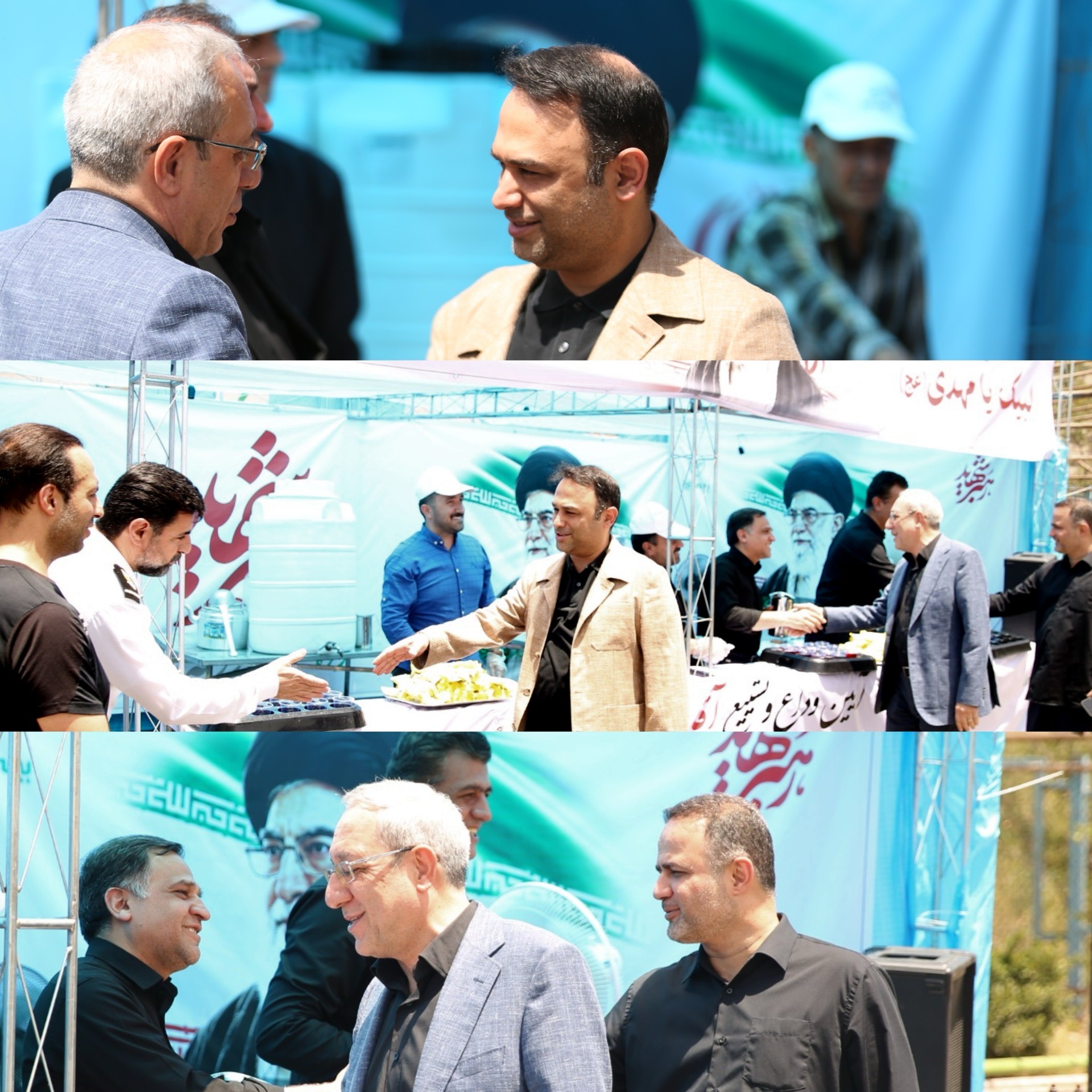 بازدید مدیرعامل از موکب های خدمت رسانی؛ نوراللهی: بیمه البرز تمام قد، پشتیبان زائران است – جمهور نیوز