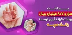 پرداخت ۱۷ هزارو ۸۰۷ میلیارد ریال تسهیلات فرزندآوری توسط بانک سپه – جمهورآنلاین