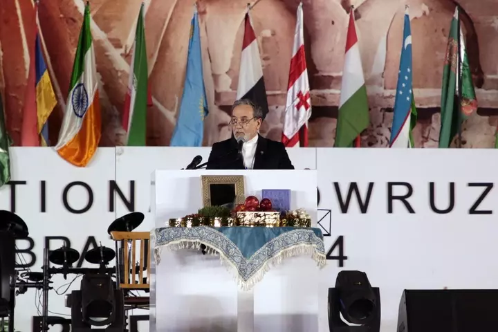 آیین افتتاحیه جشن جهانی نوروز در میدان آزادی تهران – جمهورآنلاین