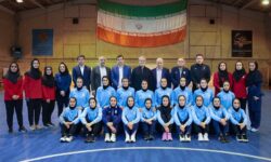 حضور پزشکیان در اردوی تیم ملی فوتسال بانوان