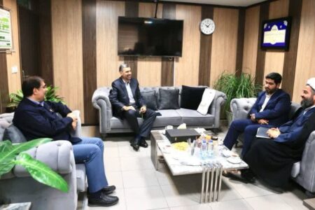 دیدار نماینده آستان قدس رضوی در خوزستان با قائم مقام مدیرعامل فولاد خوزستان