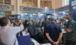 رئیس جمهور از نمایشگاه کتاب تهران بازدید کرد