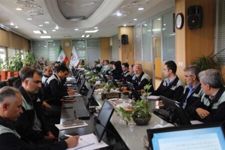 برگزاری جلسه بازنگری سیستم مدیریت كیفیت با حضور مدیران ارشد شركت