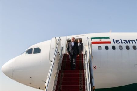 قالیباف وارد کاراکاس پایتخت ونزوئلا شد