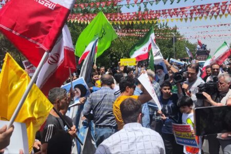 خروش همدلی و ایستادگی در تهران