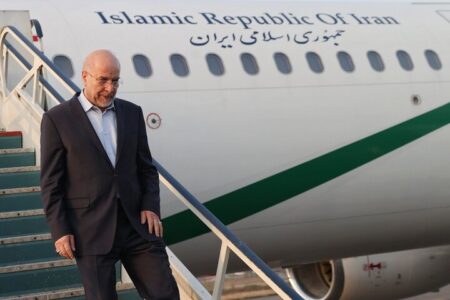 قالیباف وارد برزیل شد