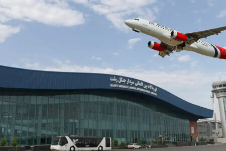 رکوردشکنی فرودگاه رشت با ۱۸۶ پرواز هفتگی؛ جهشی ۴۰ درصدی در ترافیک هوایی