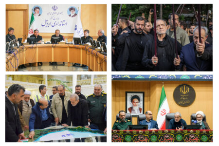 از حضور معنوی در عزای حسینی تا بررسی میدانی توسعه استان‌های اردبیل و گیلان