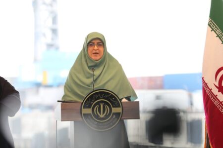 شانزدهمین نشست خبری سخنگوی دولت در بندر كاسپین منطقه آزاد انزلی برگزار شد