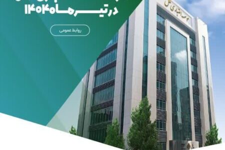 اعلام شعب کشیک مؤسسه اعتباری ملل در تیرماه ۱۴۰۴