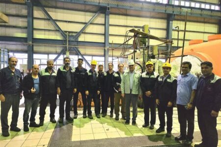 تعمیرات اساسی واحد ۶ نیروگاه ۱۱۰ مگاواتی هاربین ذوب‌آهن اصفهان