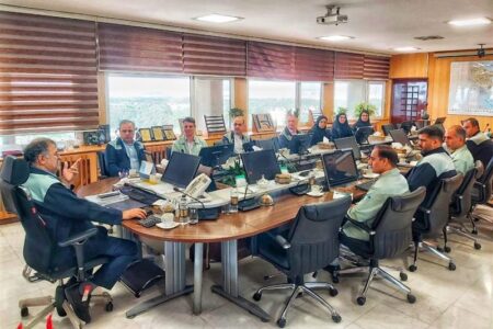 دیدار مدیرعامل ذوب آهن اصفهان با كاركنان مدیریت فناوری اطلاعات و هوشمندسازی