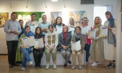 نمایشگاه گروهی هنرهای تجسمی لنا