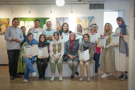 نمایشگاه گروهی هنرهای تجسمی لنا