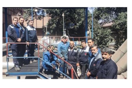 طرح هوشمند ارسال توامان بخار در ذوب آهن اصفهان