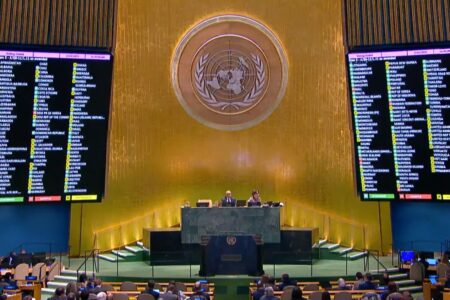 خروج گسترده رهبران جهان از سالن مجمع عمومی در اعتراض به سخنرانی نتانیاهو