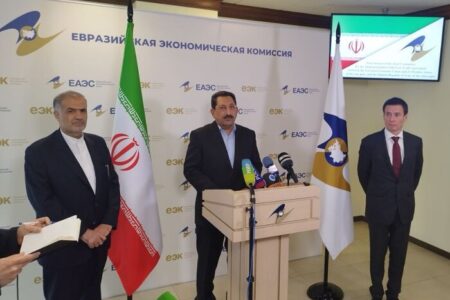 نقشه راه همکاری‌های ایران و اتحادیه اوراسیا در مسکو امضا شد