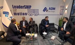 بازدید مدیران حمل‌ونقل توکا از غرفه ادمیرال