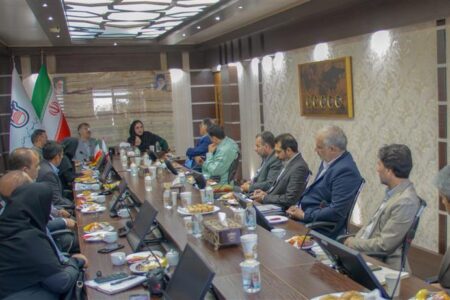 بررسی مسائل مشاغل سخت و زیان‌آور با حضور معاون وزیر در ذوب‌آهن اصفهان