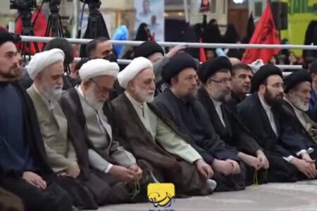 مراسم سی‌وهفتمین سالگرد ارتحال امام خمینی(س) برگزار شد