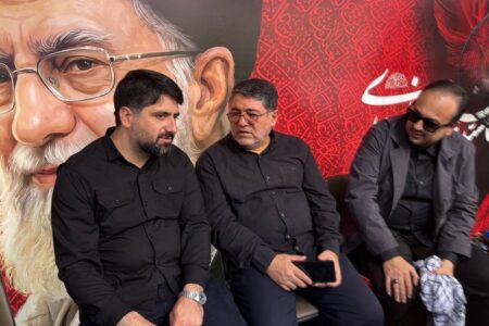بازدید مدیرعامل شرکت بین‌المللی توسعه صنایع و معادن غدیر از موکب فولاد غدیر نی‌ریز – جمهور نیوز
