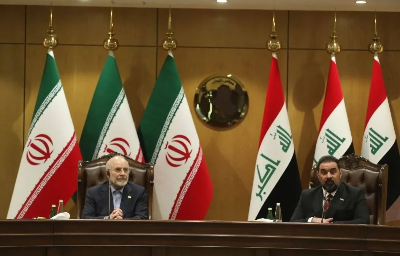 دیدار دکتر قالیباف و هیأت پارلمانی ایران با رئیس و نمایندگان مجلس عراق
