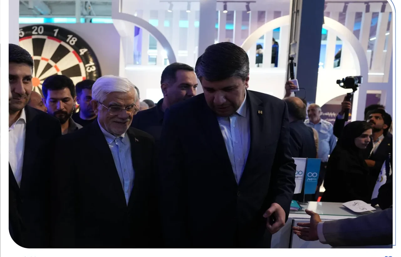 میزبانی بانک صادرات ایران از معاون اول رئیس‌جمهور در نمایشگاه الکامپ